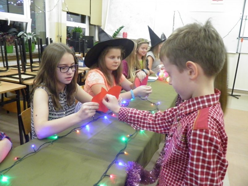 Zabawa andrzejkowo - integracyjna SP